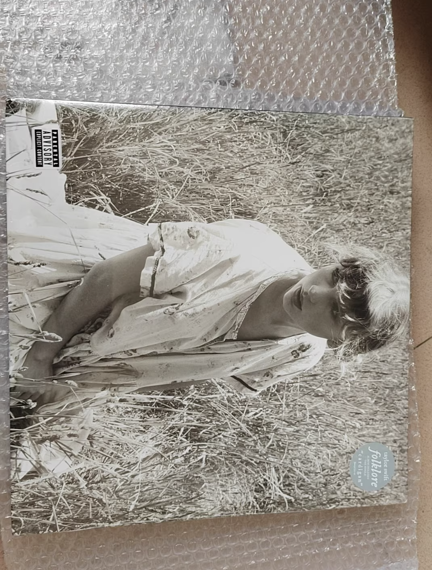 Taylor Swift *folklore*  edition translucent vinyl LP (France pressing)