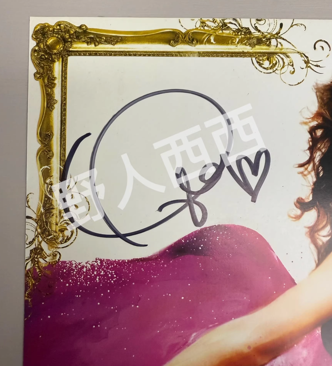 Taylor Swift *Speak Now* Australian Tour framed signed poster