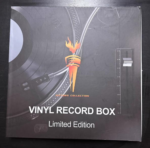Taylor Swift Signed Black Vinyl (PSA Certified, European Edition)