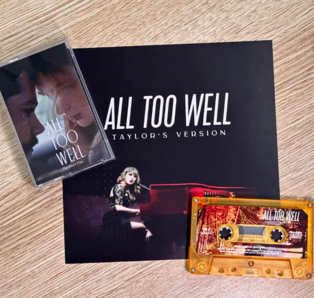 Taylor Swift Red “All Too Well” Fanmade Mini Cassette