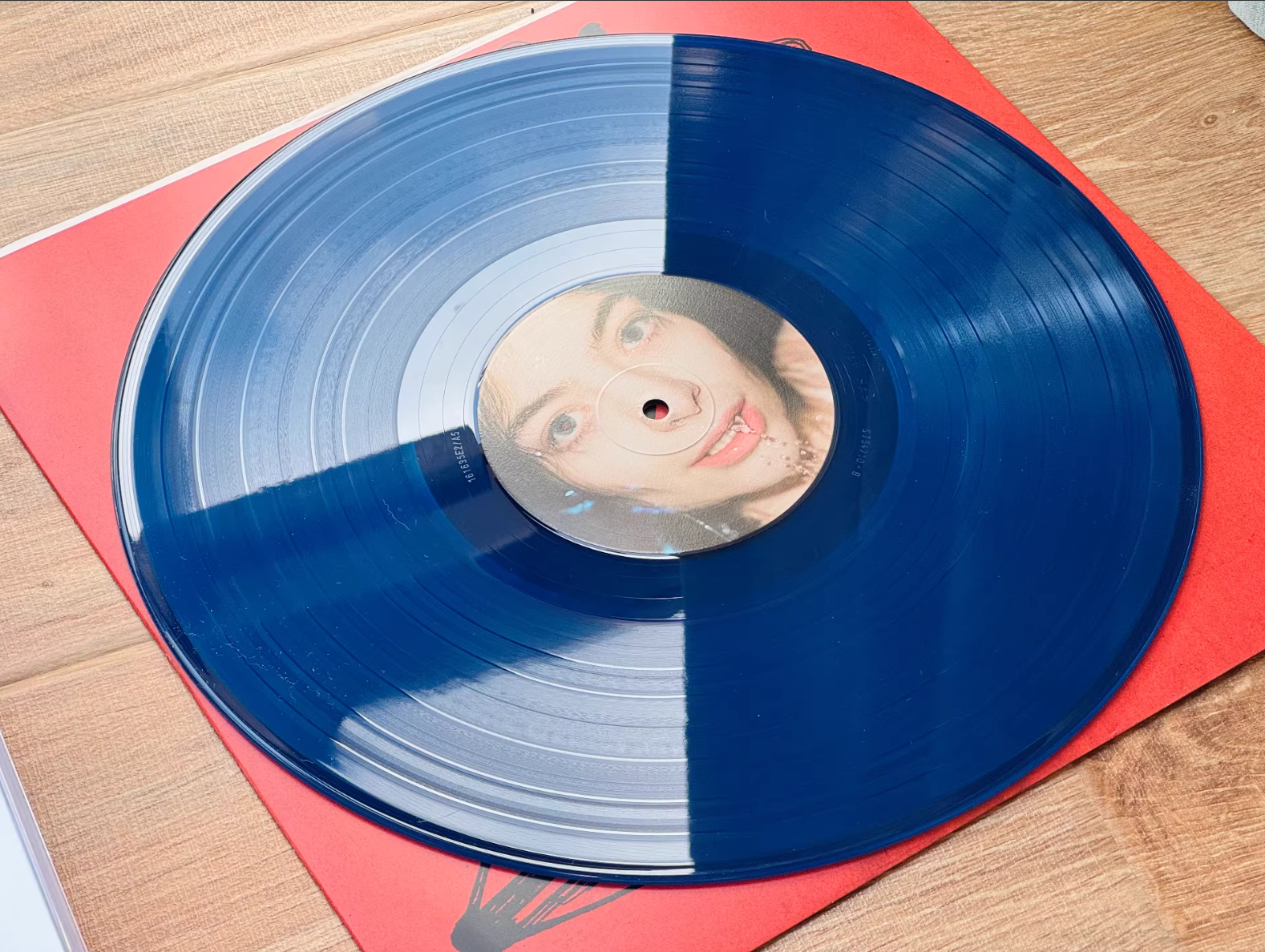 Lorde *Melodrama* limited blue vinyl LP with poster and inserts