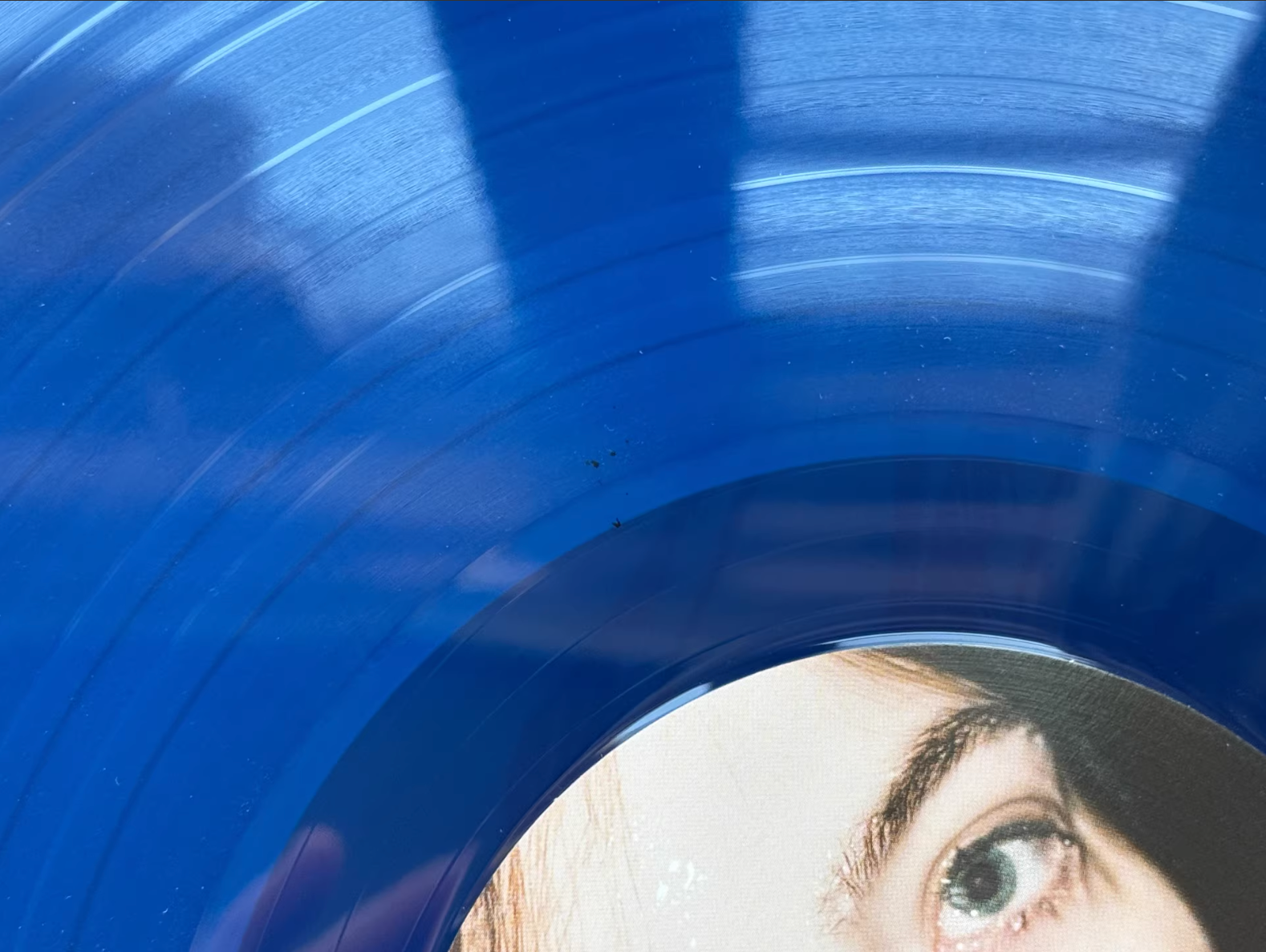 Lorde *Melodrama* limited blue vinyl LP with poster and inserts