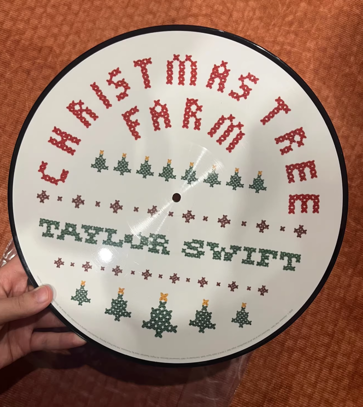Taylor Swift – The Christmas Tree Farm Picture Disc (White Vinyl with Holiday Design)