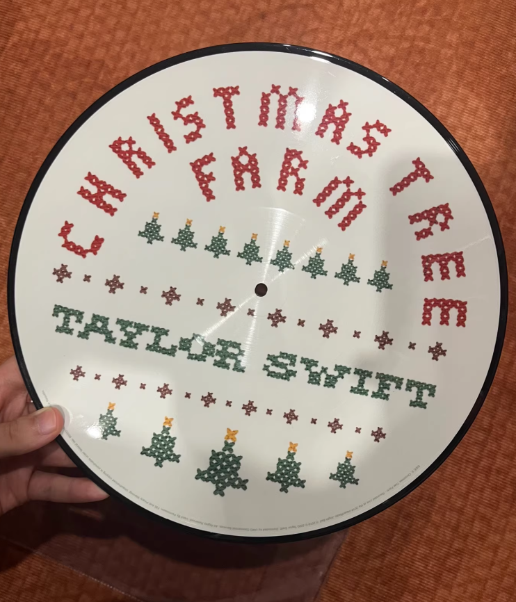 Taylor Swift – The Christmas Tree Farm Picture Disc (White Vinyl with Holiday Design)