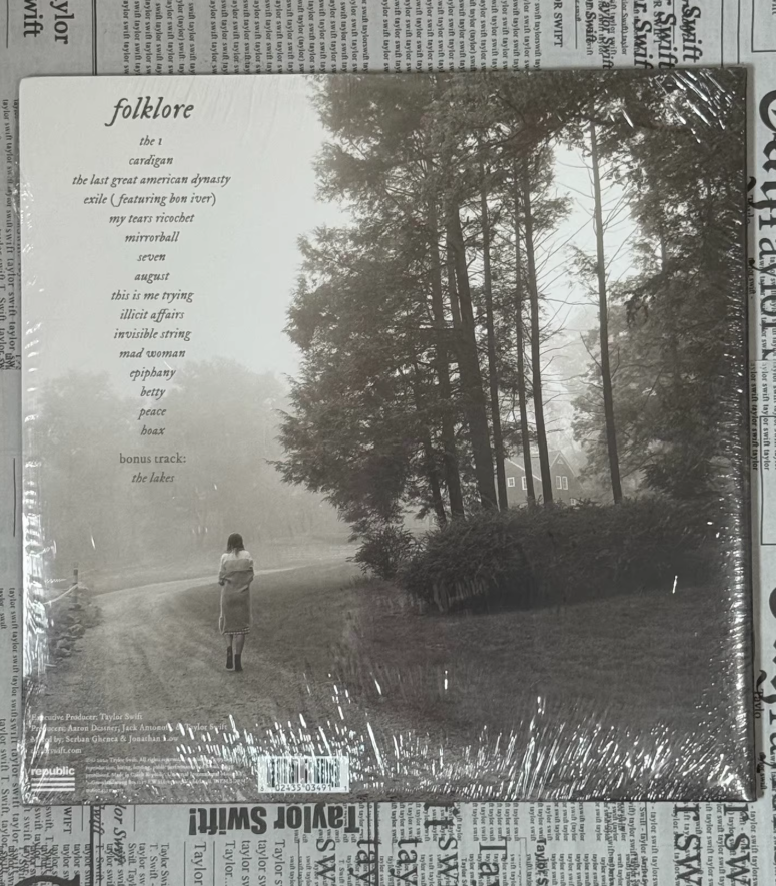 Taylor Swift – Folklore (4th Pressing EU Edition Opaque Colored Vinyl)