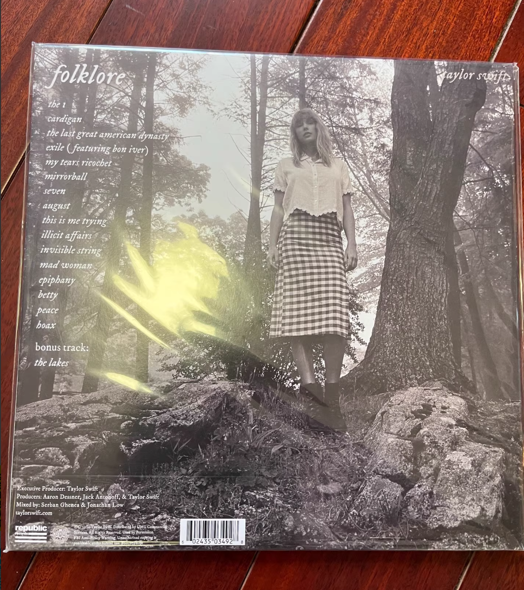Taylor Swift - folklore (Version 5 Matcha Green Colored Vinyl, Opened)