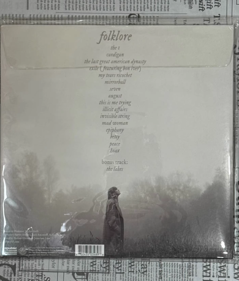 Taylor Swift - folklore (Hybrid Edition: Version 2 Cover with V2 + V4 Translucent Vinyl, US)