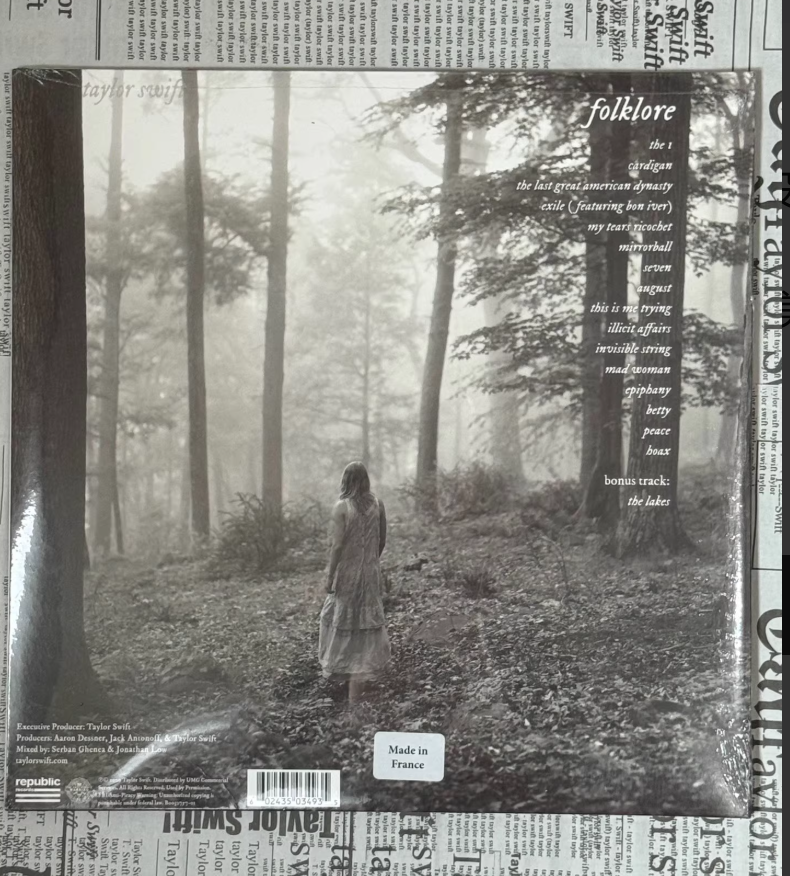 Taylor Swift - folklore (Version 6 US Edition, Translucent Colored Vinyl, Sealed)