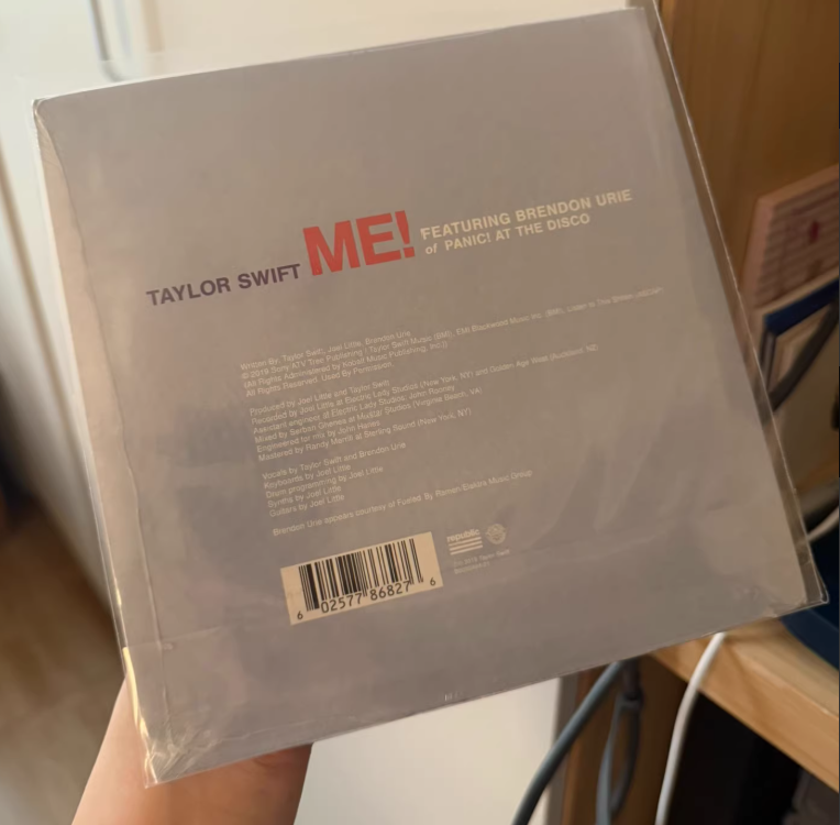 Taylor Swift ME! 7-inch vinyl single (sealed)
