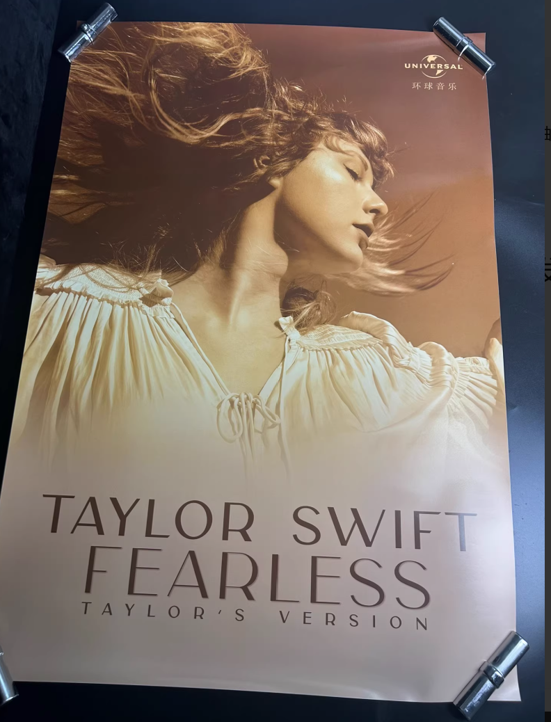 Taylor Swift official posters (3 available, sealed, ships in original poster tube)