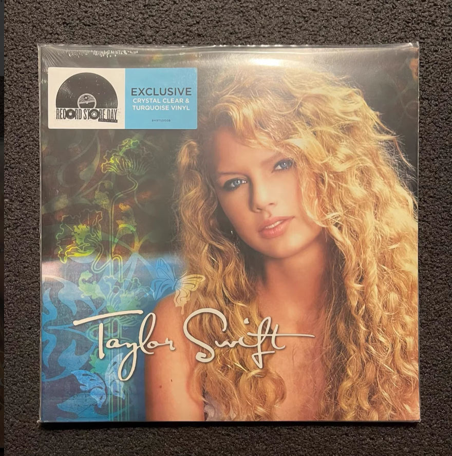 Taylor Swift self-titled debut RSD blue vinyl LP (US edition, sealed, #1300/3750)