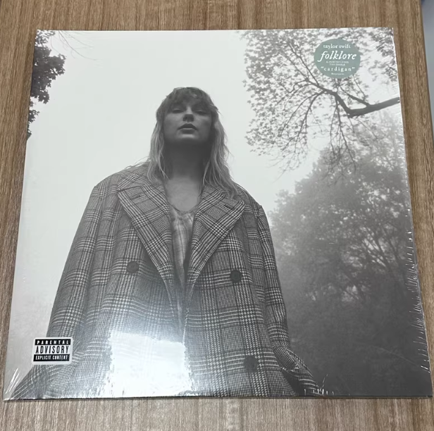 Taylor Swift – Folklore LP 8 US Edition France Pressing Transparent Pink Vinyl
