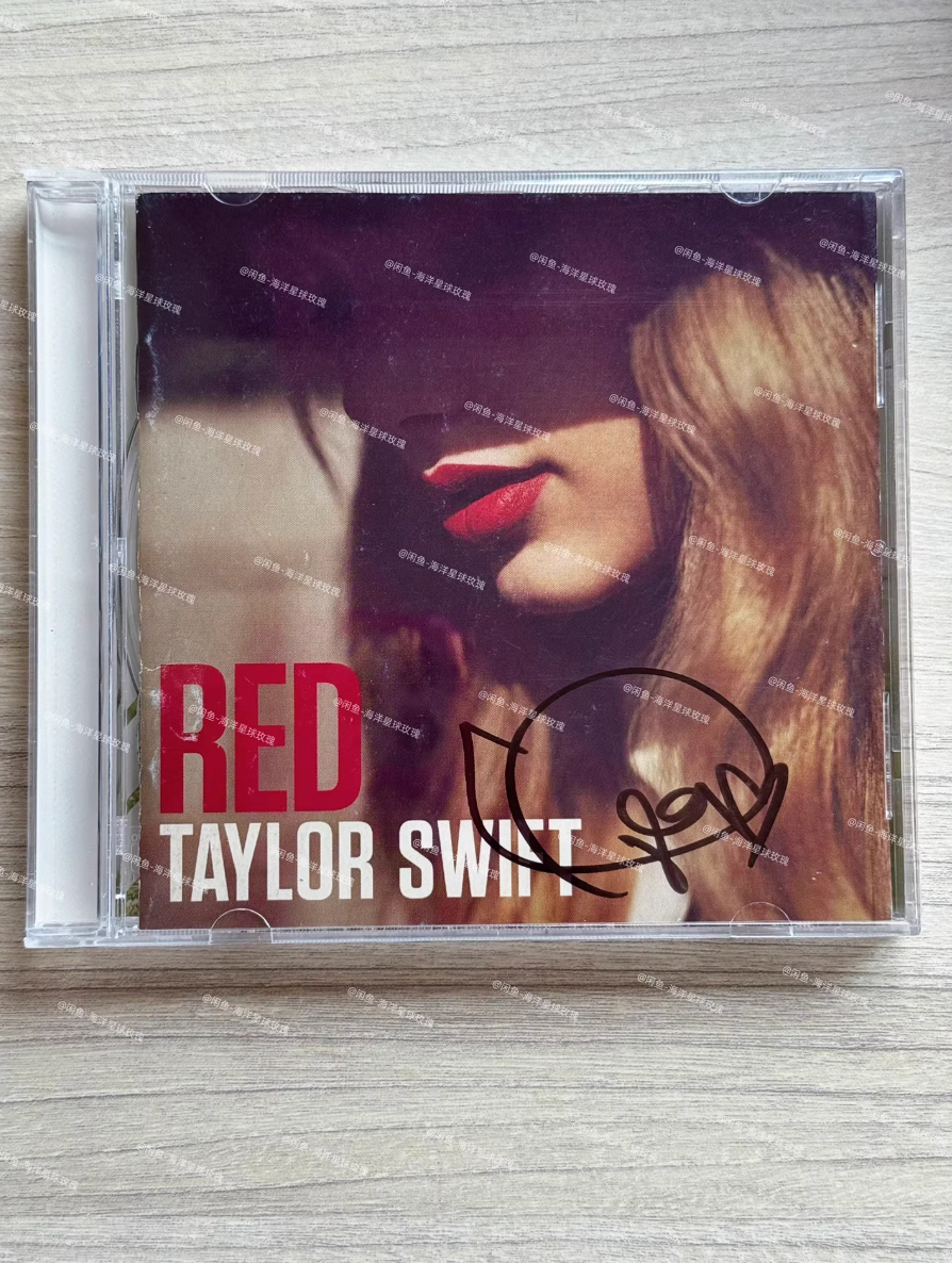 Taylor Swift – Red (Original Signed Lyric Booklet + Australian CD)