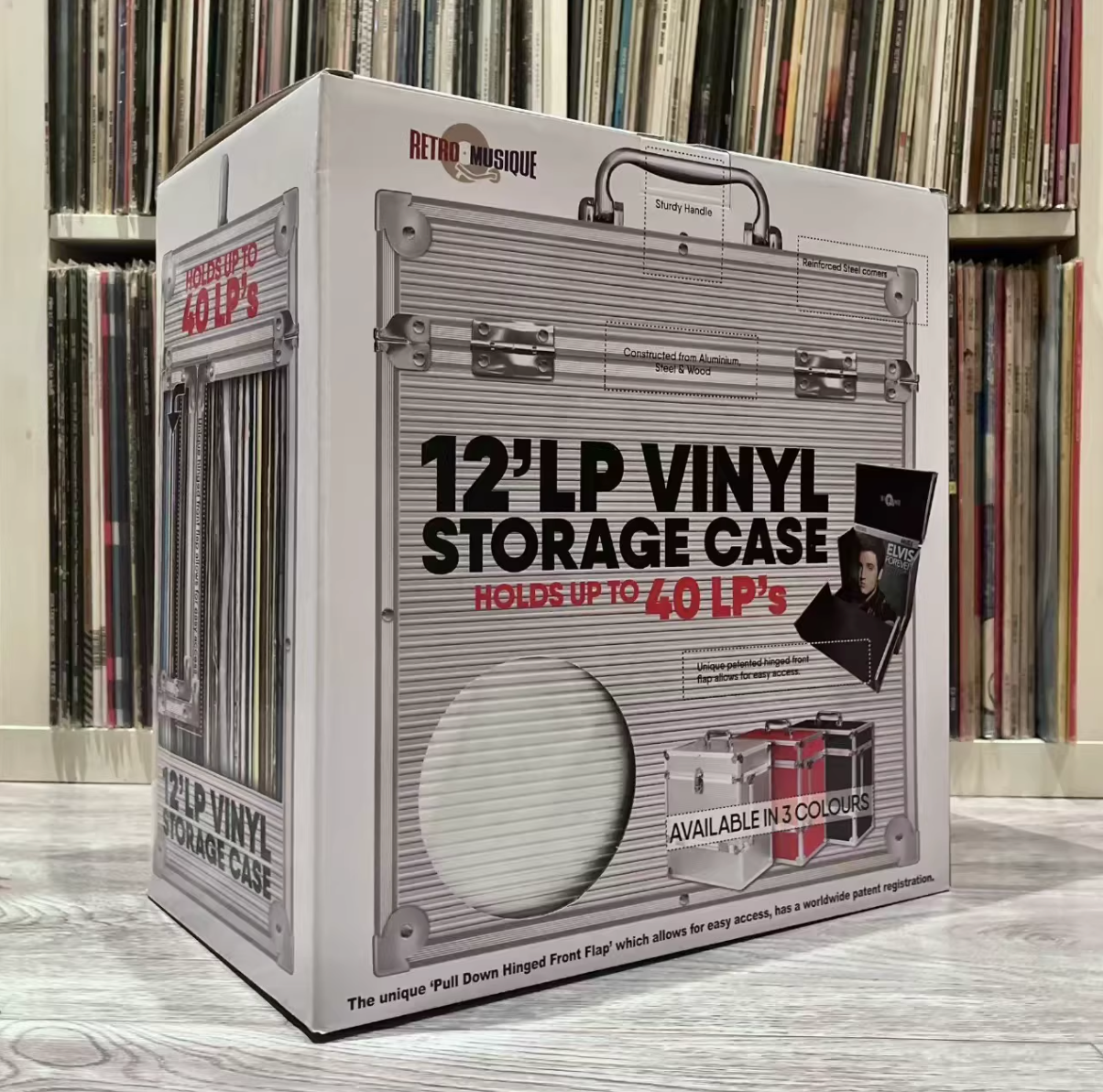 Vinyl Record Storage Case (Export Surplus Edition)