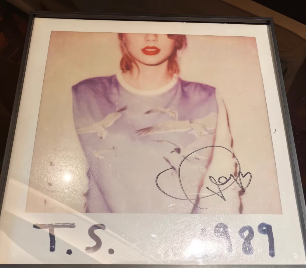 🎵 Taylor Swift 1989 Black Vinyl Signature + Pink RSD Record - Rare Combo! Never Opened! 💿💕