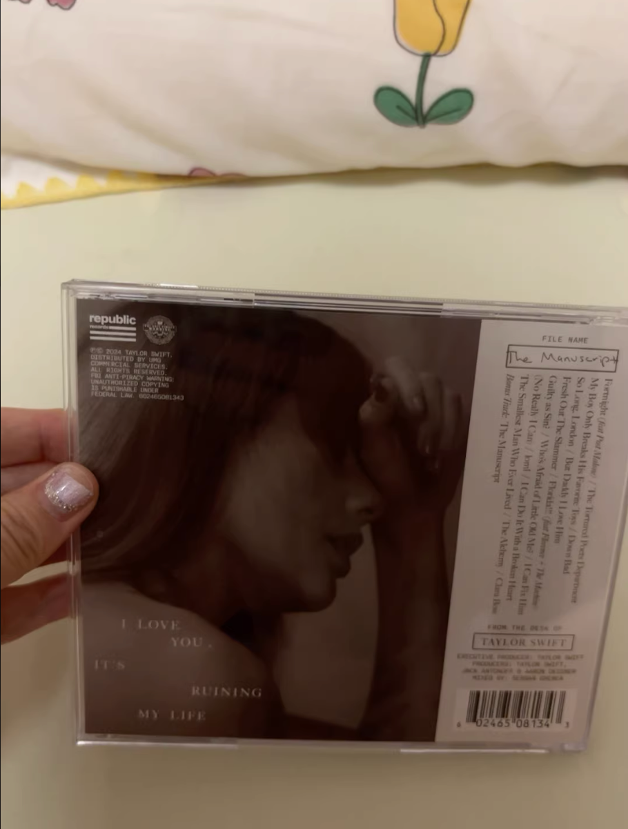 🤍 Taylor Swift TTPD Tortured Poets Department Signed CD - Opened But Perfect! Pure Poetry! 📖✨