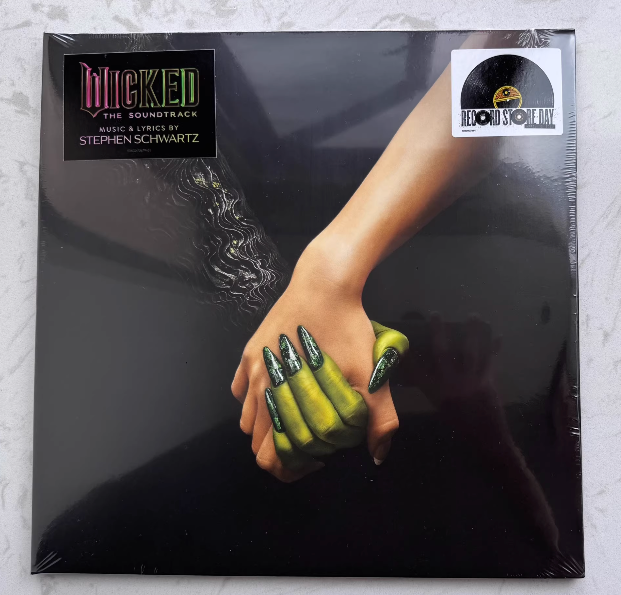 Wicked (RSD Exclusive Pink Glitter Vinyl) Soundtrack LP – Ariana Grande / Cynthia Erivo