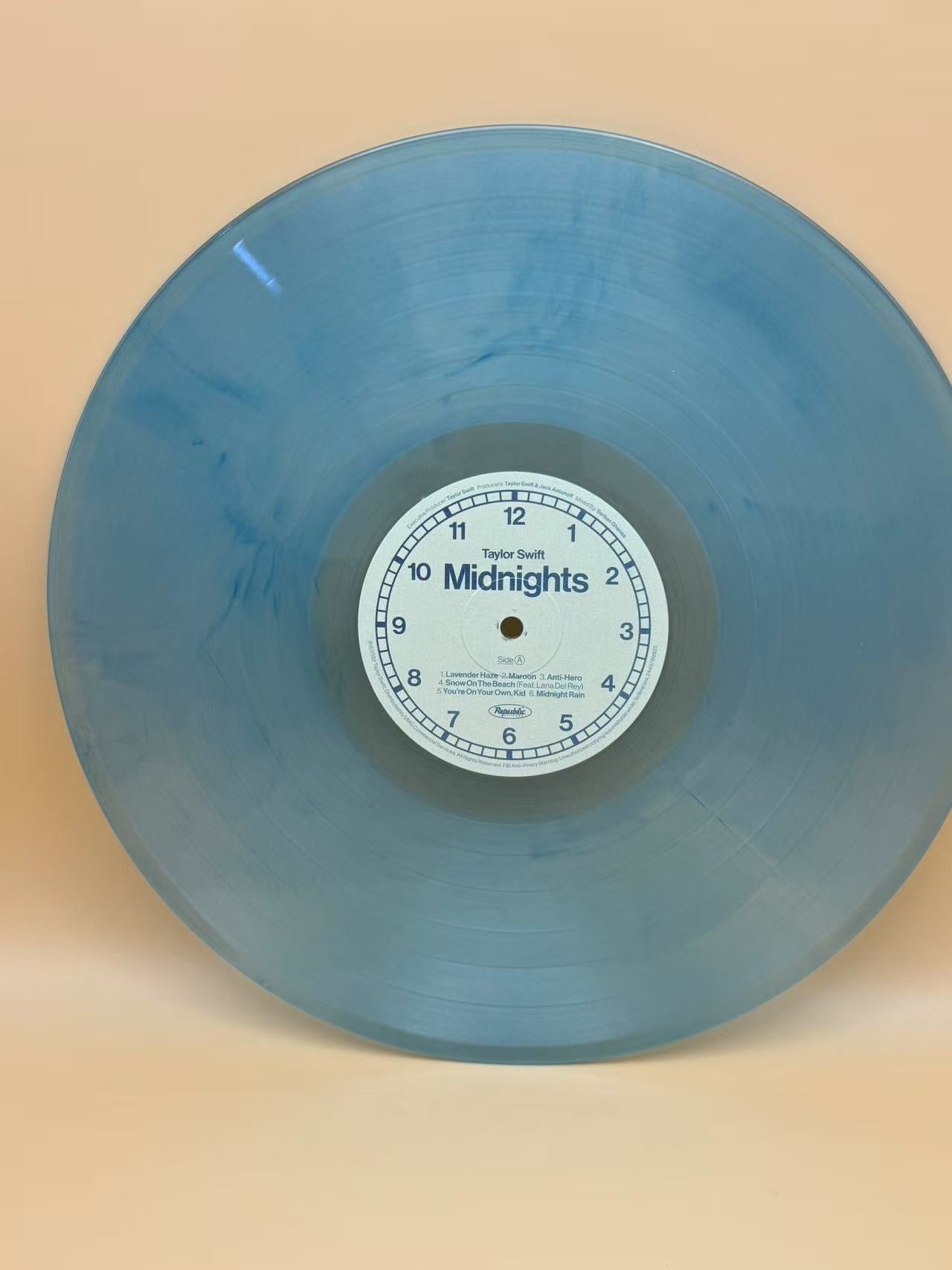 Taylor Swift - Midnights (LP, Album, S/Edition, Blu) (Near Mint (NM or M-))