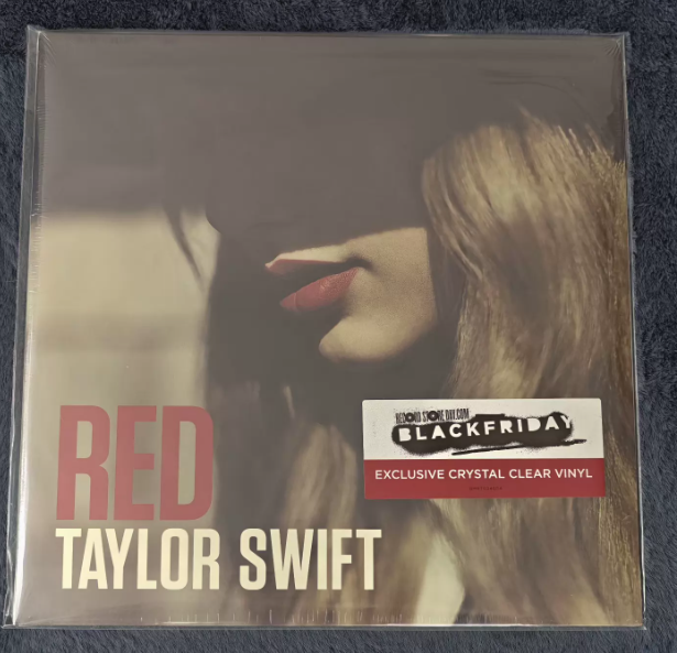 Taylor Swift Red RSD Black Friday Limited Crystal Clear Vinyl Sealed