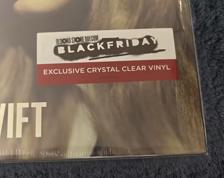 Taylor Swift Red RSD Black Friday Limited Crystal Clear Vinyl Sealed