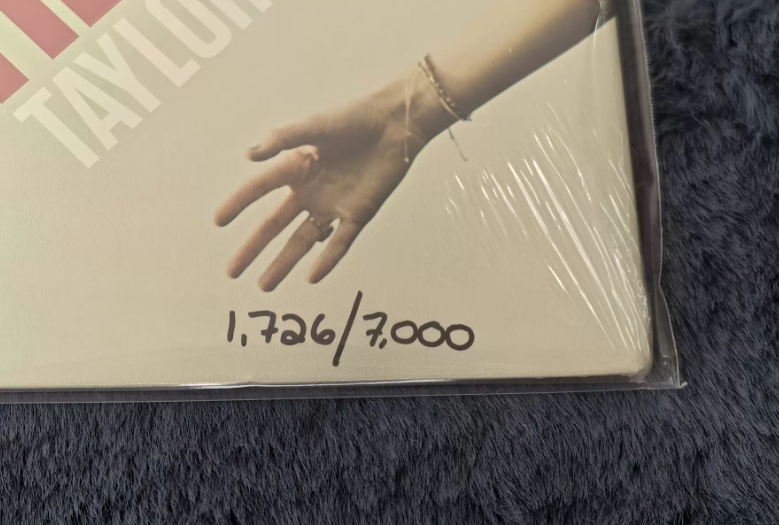 Taylor Swift Red RSD Black Friday Limited Crystal Clear Vinyl Sealed