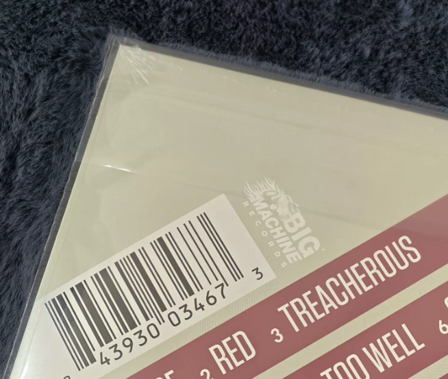 Taylor Swift Red RSD Black Friday Limited Crystal Clear Vinyl Sealed