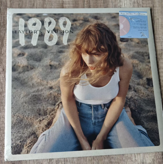 Taylor Swift 1989 (Taylor's Version) Rose Garden Pink 2LP Vinyl Sealed