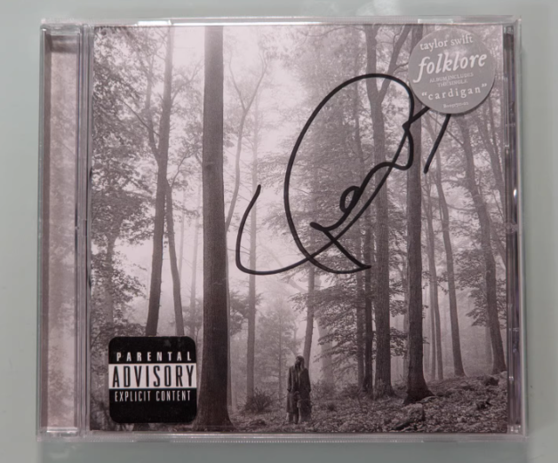 Taylor Swift folklore Autographed CD 4th Batch Open Box