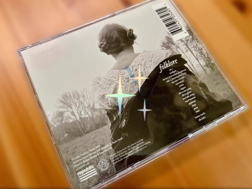 Taylor Swift Folklore Signed CD Heart Signature Open Box