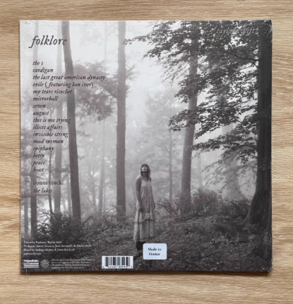 Taylor Swift Folklore Vinyl LP Beige Variant Sealed Read Desc