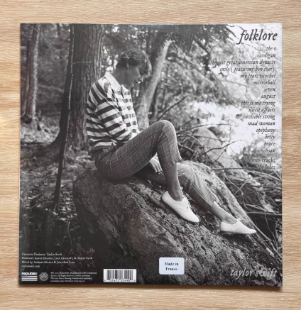 Taylor Swift Folklore Vinyl LP Variant 3 Sealed Read Desc