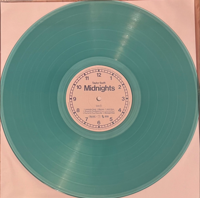 Taylor Swift = 泰勒斯威夫特* - Midnights = 午夜 (LP, Album, Num, Blu)