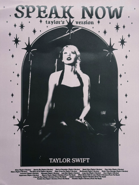 Taylor Swift Speak Now Taylor’s Version Poster Official Wall Art