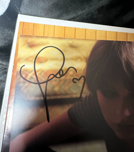 Taylor Swift Midnights Signed Photo Insert Autographed Heart Read Desc
