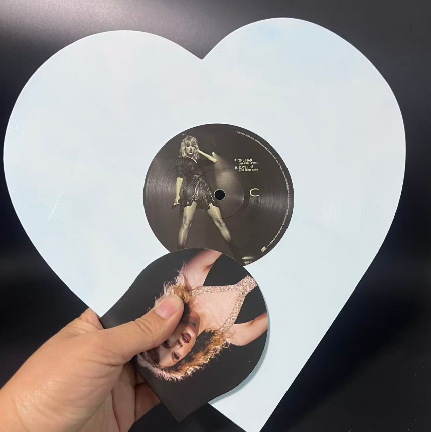 Taylor Swift – Lover Live From Paris Heart Shaped Vinyl 2LP NM/NM
