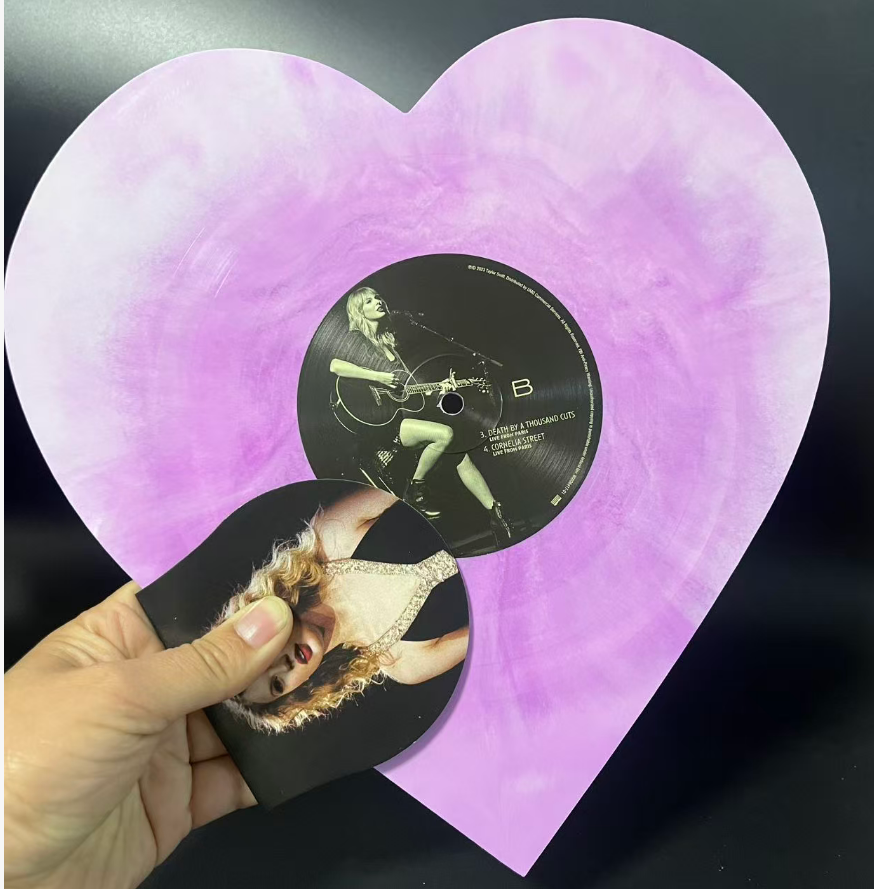 Taylor Swift – Lover Live From Paris Heart Shaped Vinyl 2LP NM/NM