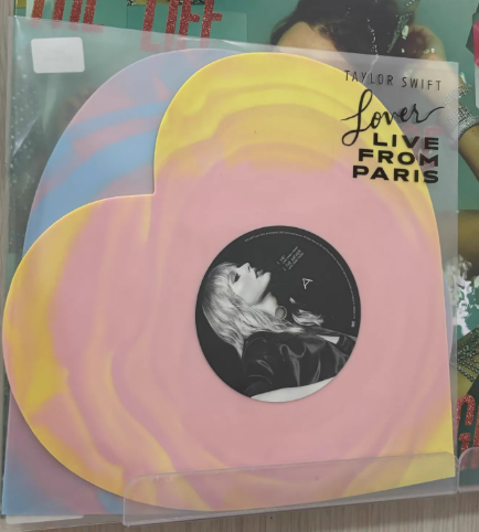 Taylor Swift - Lover Live From Paris Heart Shaped Vinyl 2LP (US