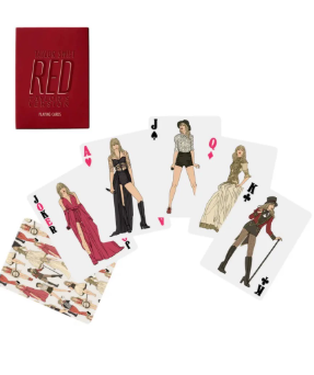 Taylor Swift – Red Taylor’s Version Playing Cards Official Merch Set NM
