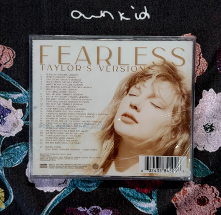 Taylor Swift – Fearless Taylor's Version Signed CD Sealed – URVC