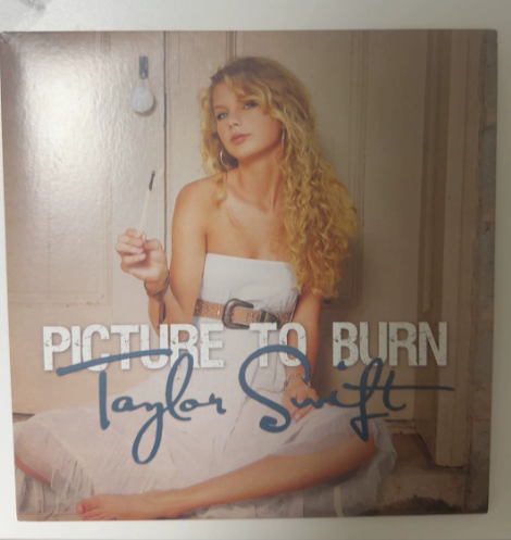 Taylor Swift – Picture To Burn Gray Vinyl 7" #2784 NM/NM