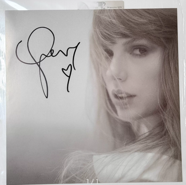 Taylor Swift – The Tortured Poets Department Signed Vinyl NM/NM