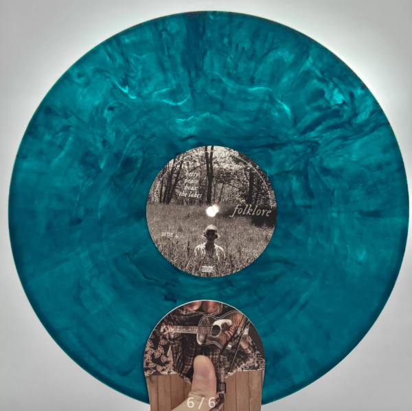 Taylor Swift – Folklore In The Trees Blue Marble Vinyl 2LP NM/VG+