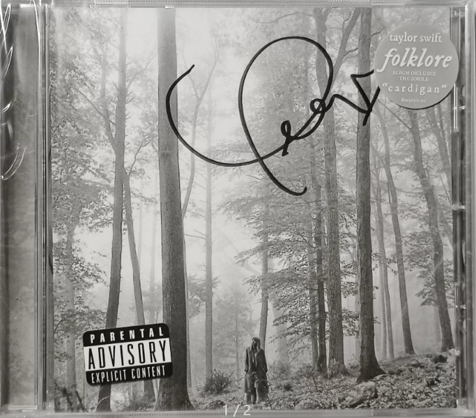 Taylor Swift – Folklore Signed CD M/M