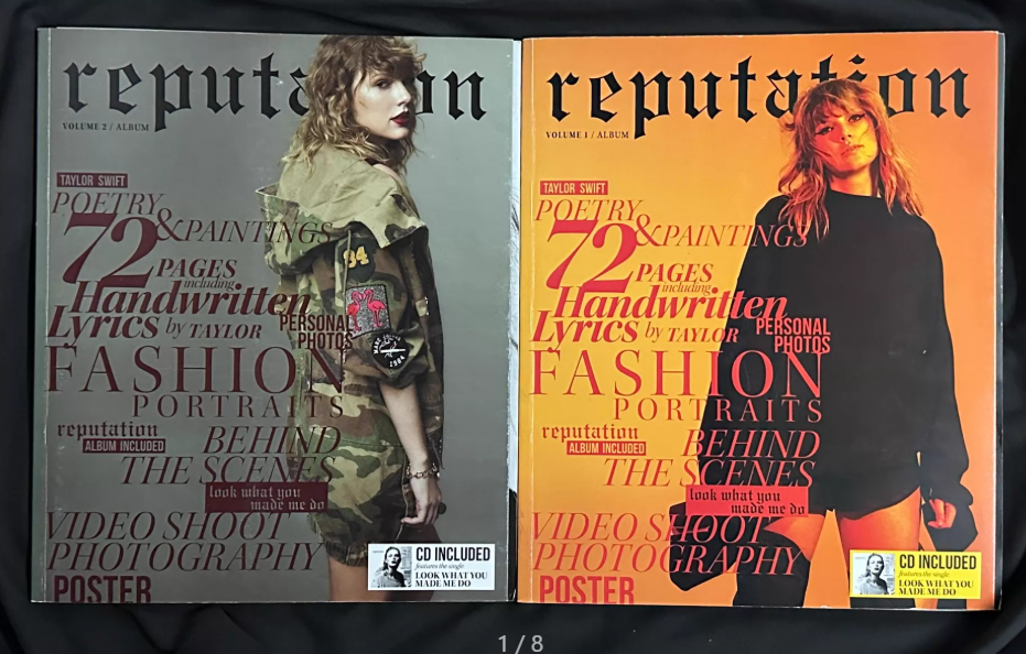 Taylor Swift – Reputation Magazine Edition Bundle with CD & Inserts