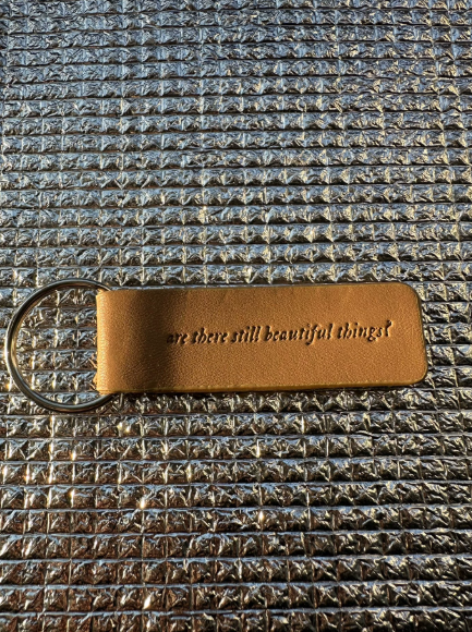 Taylor Swift Beautiful Things Leather Keychain Official Merch M/M