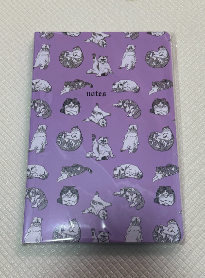 Taylor Swift Reputation Meredith & Olivia Cat Notebook Purple Edition M/M