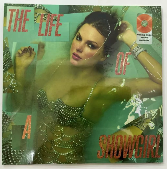 Taylor Swift – The Life Of A Showgirl Orange Vinyl Germany Pressing LP M/M