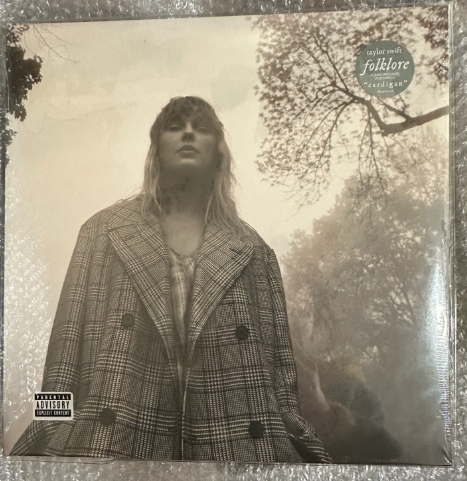 Taylor Swift – Folklore “Running Like Water” Beige Vinyl Factory Sealed M/NM