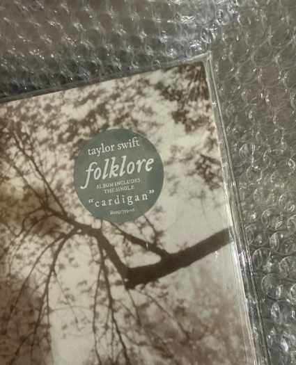 Taylor Swift – Folklore “Running Like Water” Beige Vinyl Factory Sealed M/NM