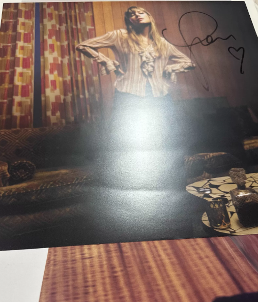 Taylor Swift – Midnights Signed Poster Limited Edition LP Card